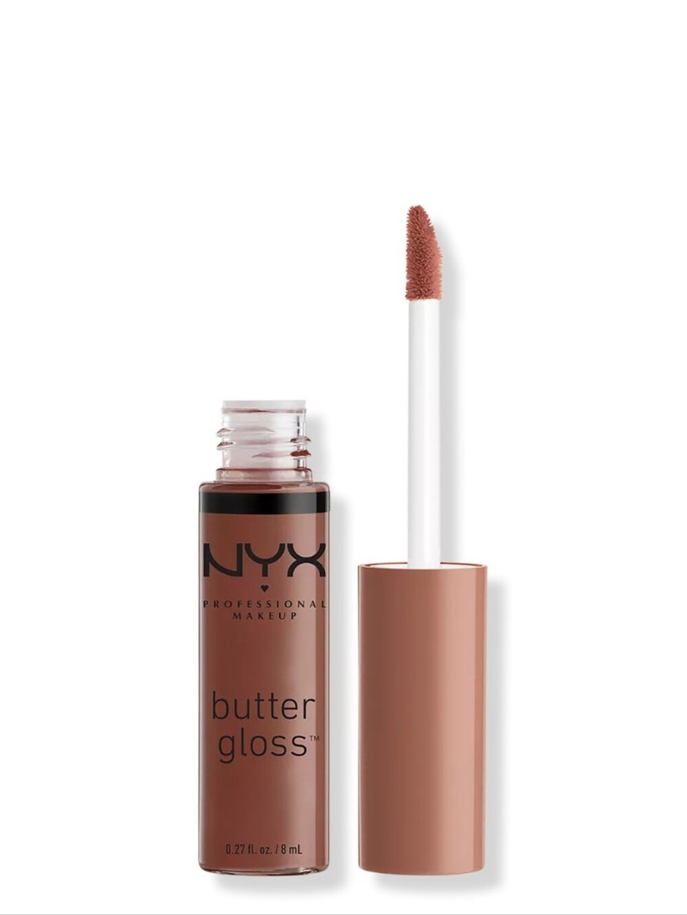 NYX Professional Makeup Butter Gloss Shade: Ginger Snap (chocolate brown)